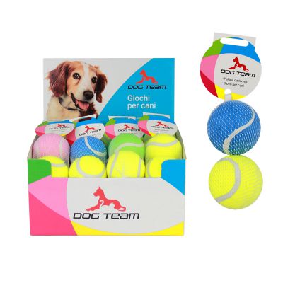 100 palle palline da tennis usate ma integre per gioco cani