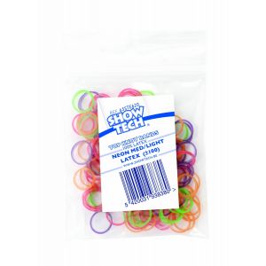 Show Tech - Elastici in lattice - 8 mm - Mix colori