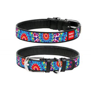 Waudog - Collari con Pattern - Flowers