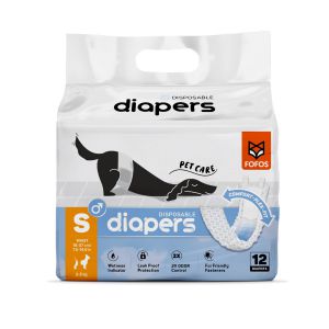 FOFOS DIAPER MALE S PZ.12 