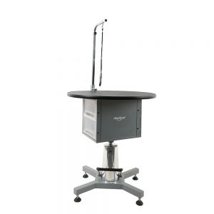 Seido - Tavolo idraulico tondo con cassetti - Ø 70 cm