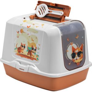 MODERNA TOILETTE TRANDY CAT L  CARAMEL 50 cm