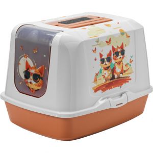 MODERNA TOILETTE RANDY CAT XL CARAMEL 57 cm *3