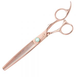 Kenchii - Rosè Gold - Forbici Professionali-Dentate-54 Denti