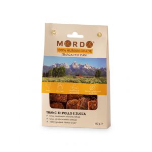 Mordo - Snack - Tranci di pollo e zucca