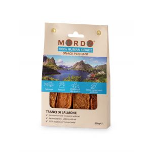 Mordo - Snack - Tranci di salmone - 80 gr