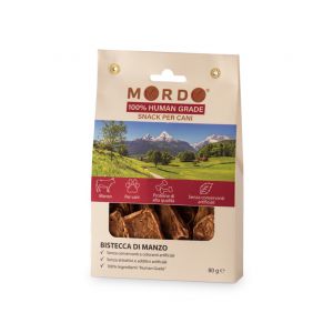 Mordo - Snack - Bistecche di manzo - 80 gr