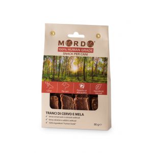 Mordo - Tranci di cervo e mela - 80 g