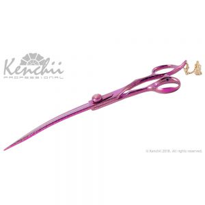 Kenchii - Pink Poddle- Forbici Professionali-Curve-8"