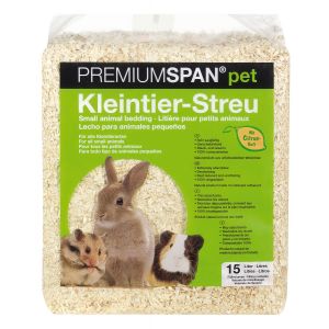 PremiumSpan - Trucioli - Lettiera per roditori - Limone - 15 L