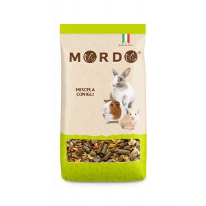 Mordo - Mangimi per roditori - Miscela conigli - 850 g