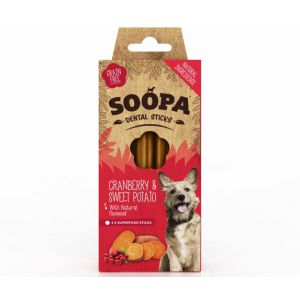 Soopa - Dental Sticks - Mirtilli rossi e patata dolce