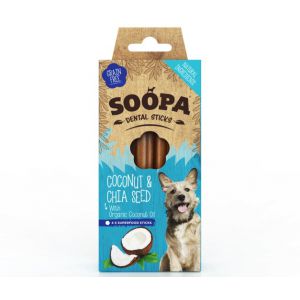 Soopa - Dental Sticks - Cocco e semi di chia
