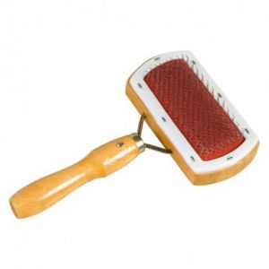 Cardatore semplice in legno con forcella