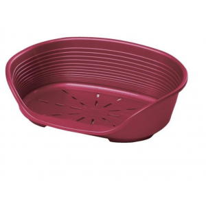 SITA BED X DOG 45 BURGUNDY 65*45*21H