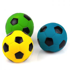 Dog Team - Giochi in Lattice - Palline calcio - 7,5 cm