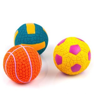 Dog Team - Giochi in Lattice - Palline mix sport - 9 cm