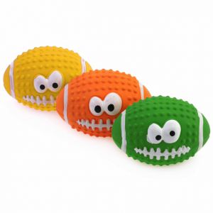 Dog Team - Giochi in Lattice - Palline rugby - 10 cm