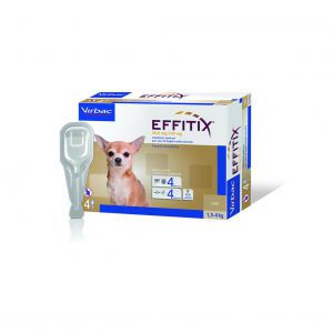 Virbac - Effitix - Cane - 4 pipette