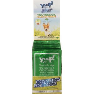 Yuup - Espositore - Salviette Tea Tree Oil e Olio di Neem